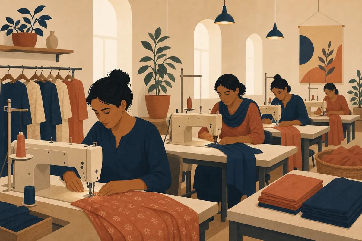 Tiếng Anh chuyên ngành may và may mặc: từ vựng nhà máy, lộ trình và nguồn đọc